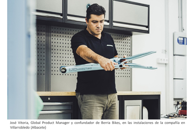 Foto Berria Bikes pone el foco en la I+D y avanza en el diseño de tecnología propia.
